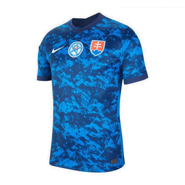 Tailandia Camiseta Eslovaquia 1ª Kit 2020 Azul